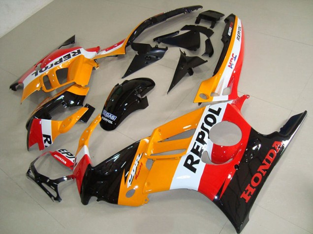 Purchase 1995-1998 Orange Black Repsol Honda CBR600 F3 Motorbike Fairings Canada Purchase 1995-1998 Orange Black Repsol Honda CBR600 F3 Motorbike Fairings Canada