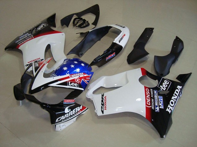 Purchase 2004-2007 White Blue DENSO HRC Carrera Honda CBR600 F4i Bike Fairing Canada Purchase 2004-2007 White Blue DENSO HRC Carrera Honda CBR600 F4i Bike Fairing Canada