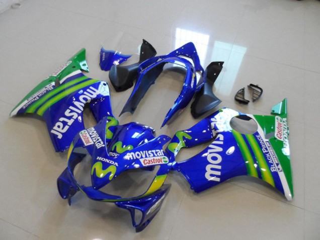 Purchase 2004-2007 Blue Movistar Castrol Honda CBR600 F4i Bike Fairings Canada Purchase 2004-2007 Blue Movistar Castrol Honda CBR600 F4i Bike Fairings Canada