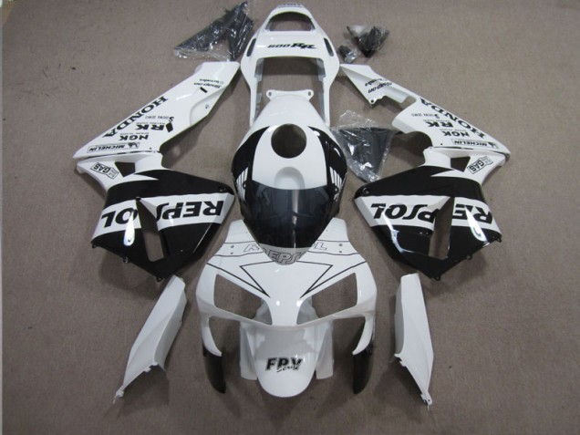 Purchase 2003-2004 White Black Repsol Honda CBR600RR Motorbike Fairing Canada Purchase 2003-2004 White Black Repsol Honda CBR600RR Motorbike Fairing Canada
