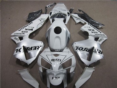 Purchase 2005-2006 White Black Repsol Honda CBR600RR Motorcyle Fairings Canada
