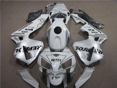 Purchase 2005-2006 White Black Repsol Honda CBR600RR Motorcyle Fairings Canada