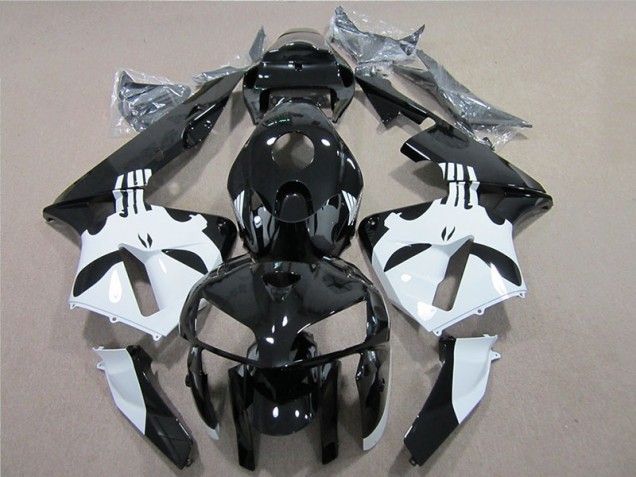 Purchase 2005-2006 Black White Honda CBR600RR Motorcylce Fairings Canada Purchase 2005-2006 Black White Honda CBR600RR Motorcylce Fairings Canada