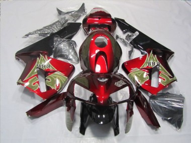 Purchase 2005-2006 Black Red Honda CBR600RR Motorbike Fairings Canada
