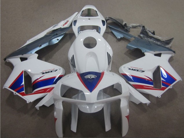 Purchase 2005-2006 White Blue Red Honda CBR600RR Motorcycle Fairing Canada Purchase 2005-2006 White Blue Red Honda CBR600RR Motorcycle Fairing Canada