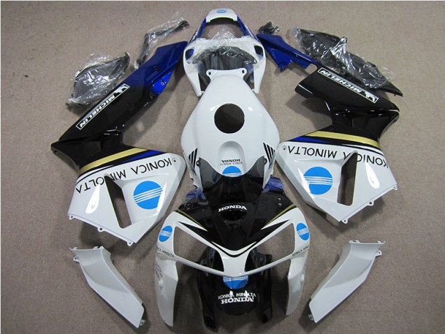 Purchase 2005-2006 White Blue Konica Minolta Honda CBR600RR Motorcycle Replacement Fairings Canada Purchase 2005-2006 White Blue Konica Minolta Honda CBR600RR Motorcycle Replacement Fairings Canada