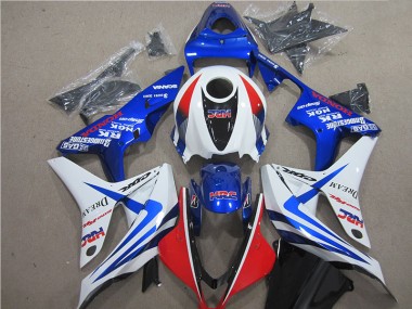Purchase 2007-2008 Blue White Red HRC Honda CBR600RR Motorcycle Fairing Canada