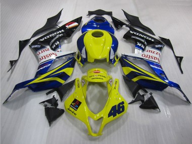Purchase 2007-2008 Yellow Blue 46 Honda CBR600RR Motorbike Fairing Canada