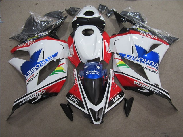 Purchase 2009-2012 Blue White EUROBET Lee Honda CBR600RR Motorcycle Fairing Canada Purchase 2009-2012 Blue White EUROBET Lee Honda CBR600RR Motorcycle Fairing Canada
