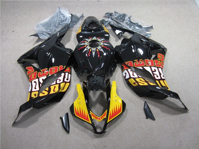 Purchase 2009-2012 Black Yellow Honda CBR600RR Replacement Motorcycle Fairings Canada Purchase 2009-2012 Black Yellow Honda CBR600RR Replacement Motorcycle Fairings Canada