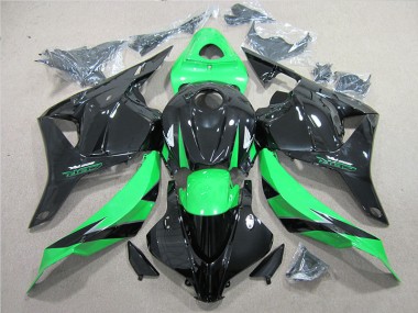 Purchase 2009-2012 Black Green Honda CBR600RR Moto Fairings Canada