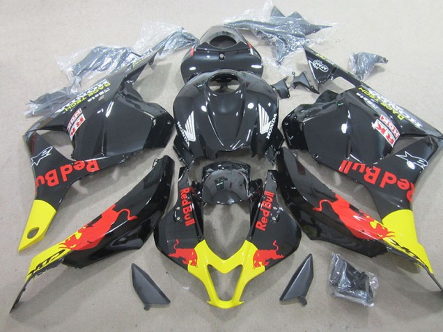 Purchase 2009-2012 Black Red Bull Honda CBR600RR Replacement Motorcycle Fairing Kits Canada Purchase 2009-2012 Black Red Bull Honda CBR600RR Replacement Motorcycle Fairing Kits Canada