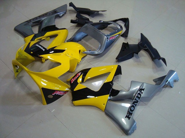 Purchase 2000-2001 Yellow Silver Honda CBR900RR 929 Motorcycle Fairing Canada