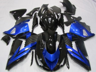 Purchase 2006-2011 Black Blue Kawasaki ZX14R ZZR1400 Moto Fairings Canada