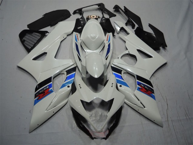 Purchase 2005-2006 White Blue Suzuki GSXR1000 Motorcycle Fairing Kits Canada