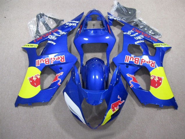 Purchase 2003-2004 Blue Red Bull Suzuki GSXR1000 Replacement Motorcycle Fairings Canada Purchase 2003-2004 Blue Red Bull Suzuki GSXR1000 Replacement Motorcycle Fairings Canada