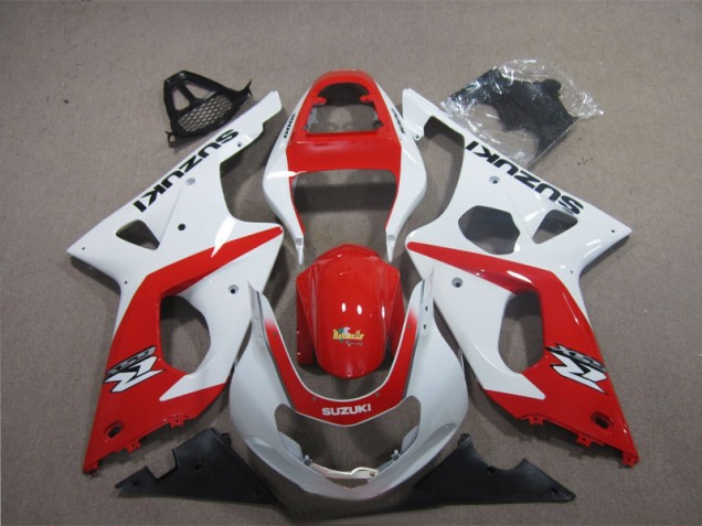 Purchase 2003-2004 Red White Suzuki GSXR1000 Motorcyle Fairings Canada Purchase 2003-2004 Red White Suzuki GSXR1000 Motorcyle Fairings Canada