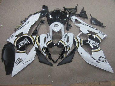 Purchase 2005-2006 White Lucky Strike Black Motul Suzuki GSXR1000 Motorcycle Fairing Kit Canada