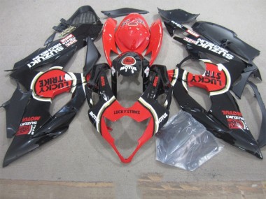 Purchase 2005-2006 Black Lucky Strike Red Motul Suzuki GSXR1000 Motorbike Fairing Canada