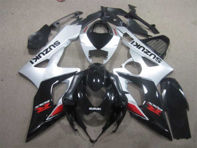 Purchase 2005-2006 Black White Suzuki GSXR1000 Motorcycle Replacement Fairings Canada Purchase 2005-2006 Black White Suzuki GSXR1000 Motorcycle Replacement Fairings Canada