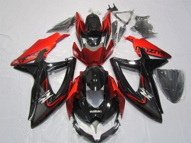 Purchase 2007-2008 Black Red Suzuki GSXR1000 Motorbike Fairing Canada