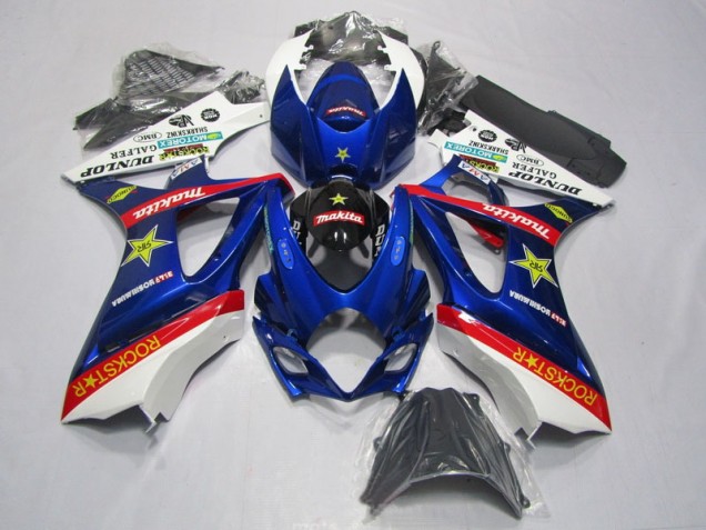 Purchase 2007-2008 Blue Red Rockstar Suzuki GSXR1000 Motorbike Fairing Kits Canada Purchase 2007-2008 Blue Red Rockstar Suzuki GSXR1000 Motorbike Fairing Kits Canada