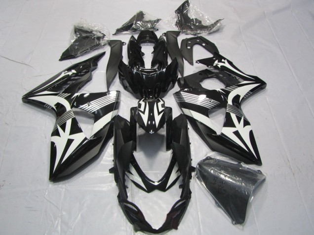 Purchase 2009-2016 Black White Suzuki GSXR1000 Motorcyle Fairings Canada Purchase 2009-2016 Black White Suzuki GSXR1000 Motorcyle Fairings Canada