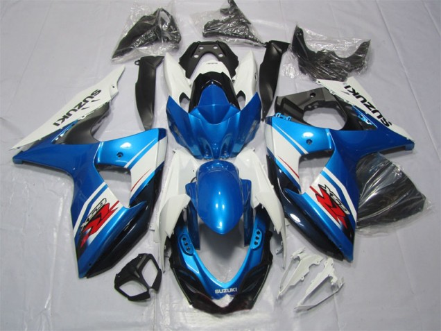 Purchase 2009-2016 Blue White Suzuki GSXR1000 Replacement Motorcycle Fairings Canada Purchase 2009-2016 Blue White Suzuki GSXR1000 Replacement Motorcycle Fairings Canada