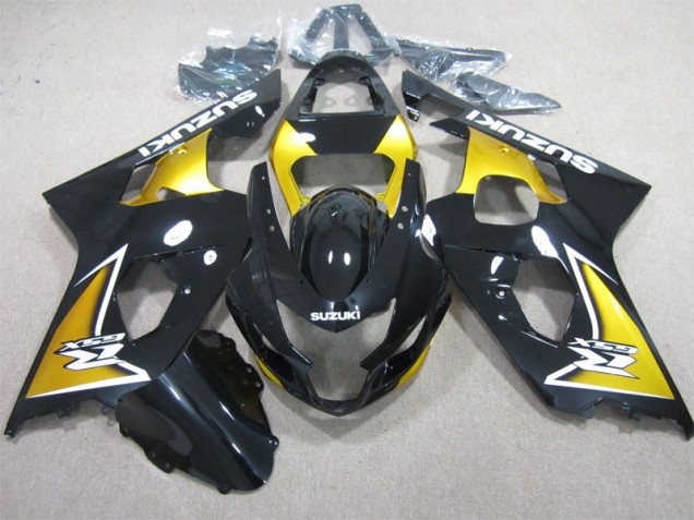Purchase 2004-2005 Black Yellow Suzuki GSXR600 Motorcycle Replacement Fairings Canada Purchase 2004-2005 Black Yellow Suzuki GSXR600 Motorcycle Replacement Fairings Canada