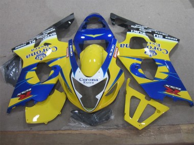 Purchase 2004-2005 Yellow Blue Corona Extra Suzuki GSXR600 Motorcycle Fairings Canada