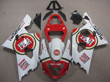 Purchase 2004-2005 Red White Lucky Strike Motul Suzuki GSXR600 Motorcycle Replacement Fairings Canada