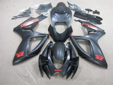Purchase 2006-2007 Black Red Decal Suzuki GSXR600 Motorcycle Fairing Canada