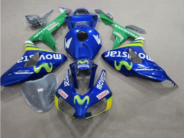 Purchase 2006-2007 Blue Movistar Castrol Suzuki GSXR600 Motorcycle Fairing Kit Canada