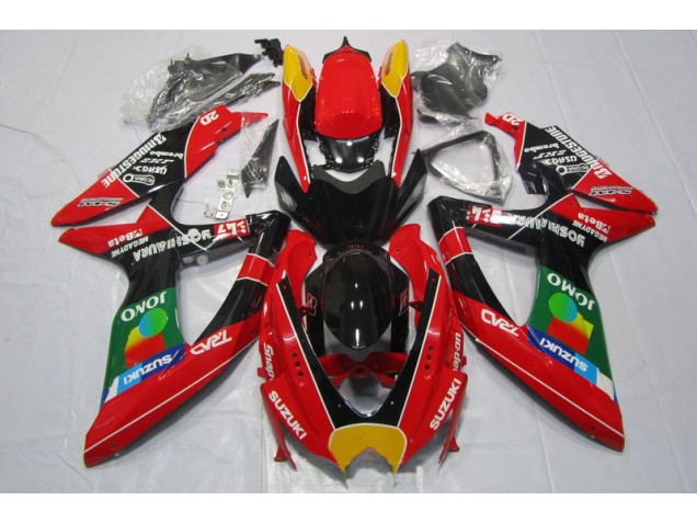 Purchase 2008-2010 Red Black Jomo Suzuki GSXR600 Motorbike Fairing Kits Canada Purchase 2008-2010 Red Black Jomo Suzuki GSXR600 Motorbike Fairing Kits Canada