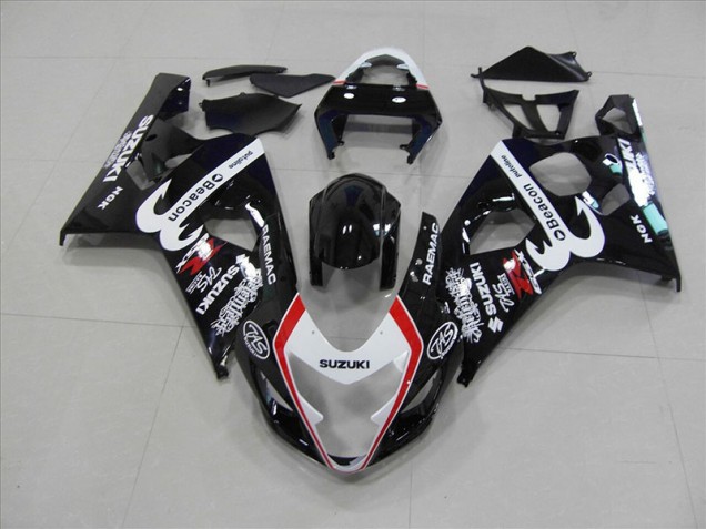 Purchase 2004-2005 Black Red Beacon Suzuki GSXR750 Motorbike Fairings Canada Purchase 2004-2005 Black Red Beacon Suzuki GSXR750 Motorbike Fairings Canada