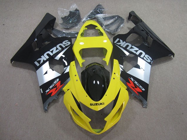 Purchase 2004-2005 Yelow Black Silver Suzuki GSXR750 Motorcycle Replacement Fairings Canada Purchase 2004-2005 Yelow Black Silver Suzuki GSXR750 Motorcycle Replacement Fairings Canada
