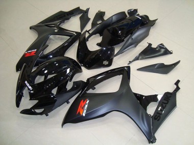 Purchase 2006-2007 Matte Black Suzuki GSXR750 Motorcycle Fairings Canada