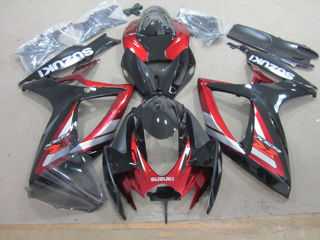 Purchase 2006-2007 Black Red Suzuki GSXR750 Motorcycle Fairing Canada Purchase 2006-2007 Black Red Suzuki GSXR750 Motorcycle Fairing Canada