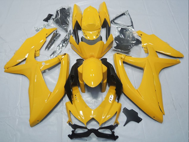Purchase 2008-2010 Yellow Suzuki GSXR750 Motorbike Fairings Canada