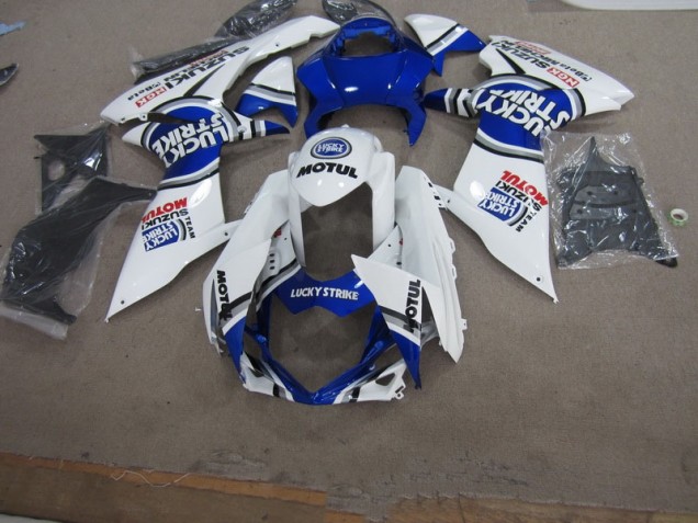Purchase 2011-2021 White Lucky Strike Motul Suzuki GSXR750 Motorbike Fairing Canada Purchase 2011-2021 White Lucky Strike Motul Suzuki GSXR750 Motorbike Fairing Canada