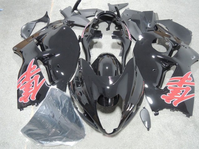 Purchase 1996-2007 Black Red Decal Suzuki GSXR1300 Hayabusa Motorcycle Fairings Kit Canada