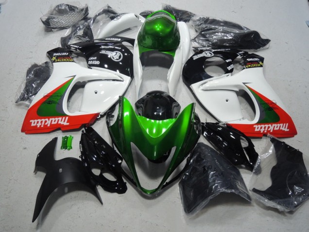 Purchase 2008-2019 White Green Makita Suzuki GSXR1300 Hayabusa Replacement Fairings Canada Purchase 2008-2019 White Green Makita Suzuki GSXR1300 Hayabusa Replacement Fairings Canada