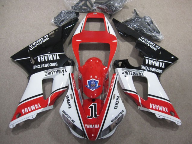 Purchase 1998-1999 Red White Black 50 Yamaha YZF R1 Replacement Motorcycle Fairings Canada