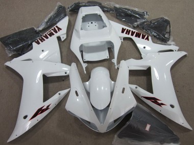 Purchase 2002-2003 White Black Yamaha YZF R1 Motorcycle Fairing Kit Canada