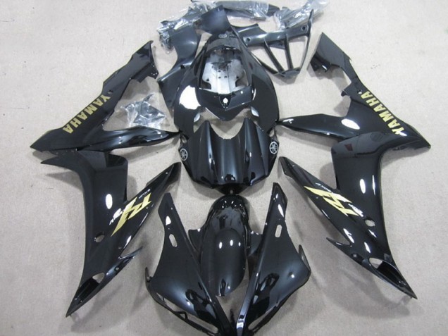 Purchase 2004-2006 Black White Gold Decal Yamaha YZF R1 Motorcycle Fairing Kit Canada