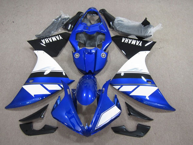 Purchase 2012-2014 Blue Black White Yamaha YZF R1 Motorcyle Fairings Canada Purchase 2012-2014 Blue Black White Yamaha YZF R1 Motorcyle Fairings Canada