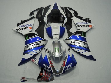 Purchase 2012-2014 Blue White IVECO Yamaha YZF R1 Motorcylce Fairings Canada