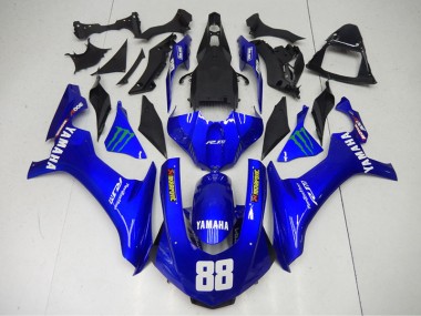 Purchase 2015-2019 Blue Monster 88 Yamaha YZF R1 Motorcycle Fairings Canada