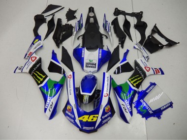 Purchase 2015-2019 Blue Blue White ENEOS Movistar 46 Yamaha YZF R1 Motor Bike Fairings Canada