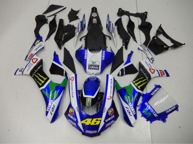 Purchase 2015-2019 Blue Blue White ENEOS Movistar 46 Yamaha YZF R1 Motor Bike Fairings Canada